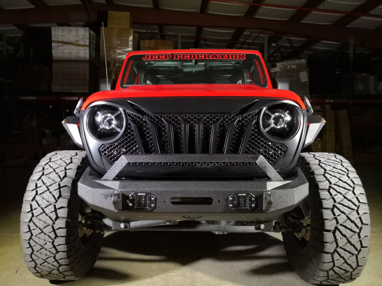 Cyclone HALO LED Headlights for Wrangler JL & Gladiator 2018-2023 Lighting