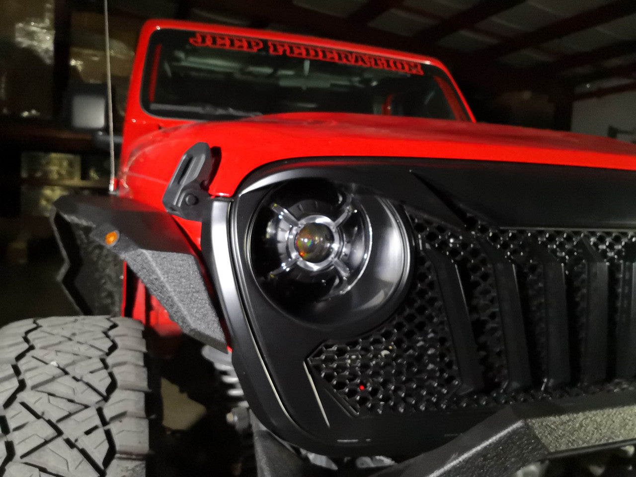 Cyclone HALO LED Headlights for Wrangler JL & Gladiator 2018-2023 Lighting