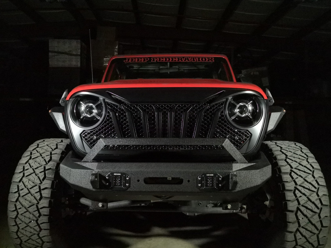Cyclone HALO LED Headlights for Wrangler JL & Gladiator 2018-2023 Lighting