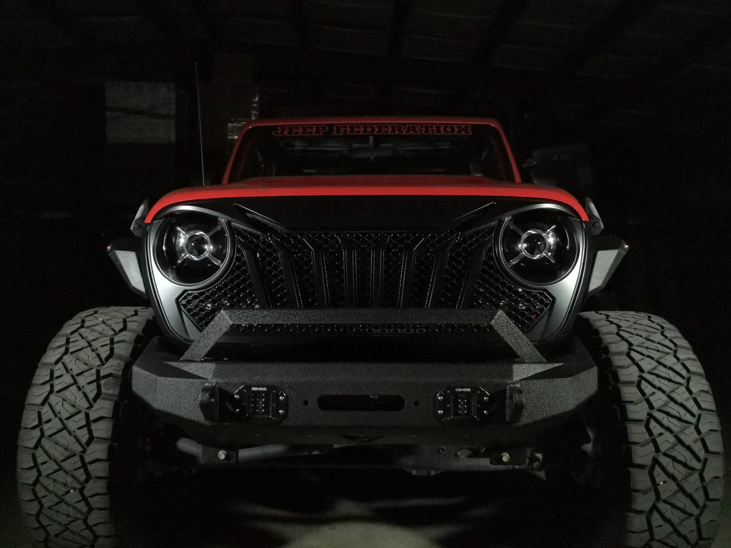 Cyclone HALO LED Headlights for Wrangler JL & Gladiator 2018-2023 Lighting