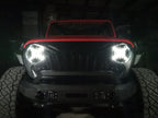 Cyclone LED Headlights for Wrangler JL & Gladiator 2018+ - GENSSI Lighting