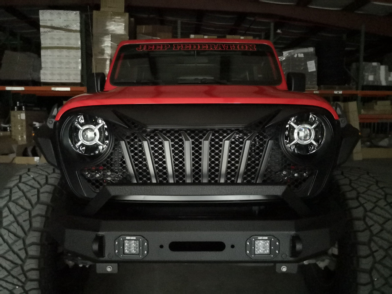 Cyclone HALO LED Headlights for Wrangler JL & Gladiator 2018-2023 Lighting