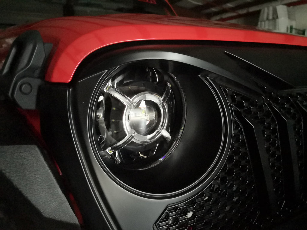 Cyclone HALO LED Headlights for Wrangler JL & Gladiator 2018-2023 Lighting