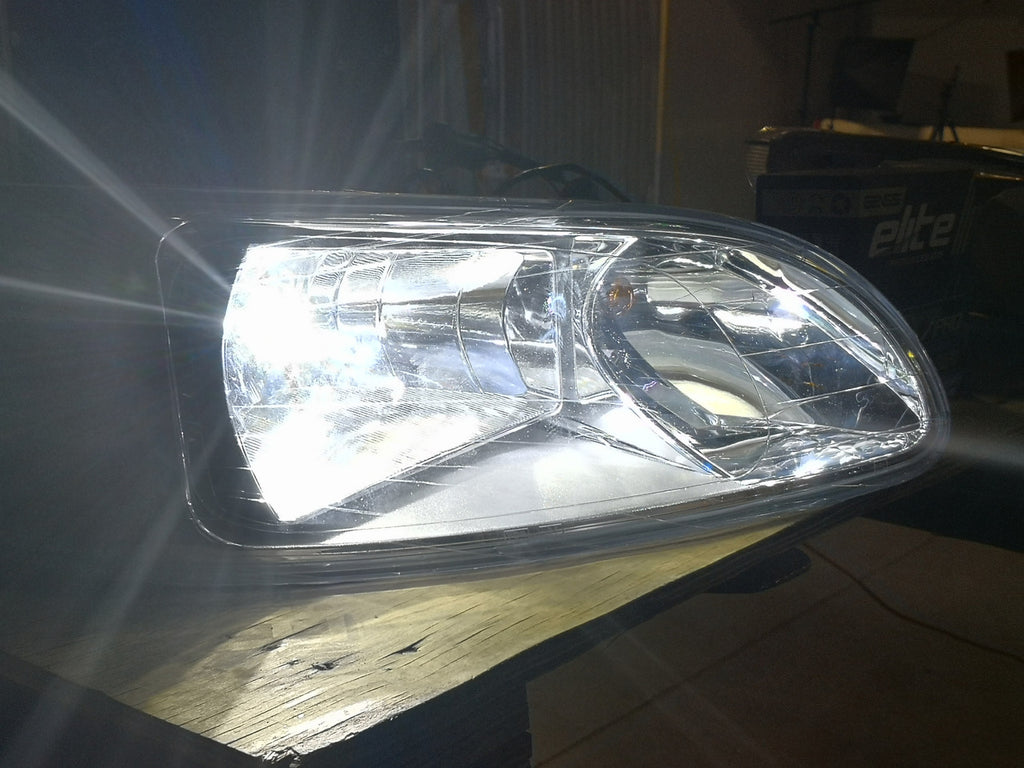 LED Conversion Kit Bulbs GX7 Pro Compatible with Peterbilt 330 325 335 340 348 384 386 387 Truck Headlight Lamp Low High Lighting