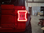 Clear LED Tail Lights for Jeep Wrangler JL 2018+ - GENSSI Lighting