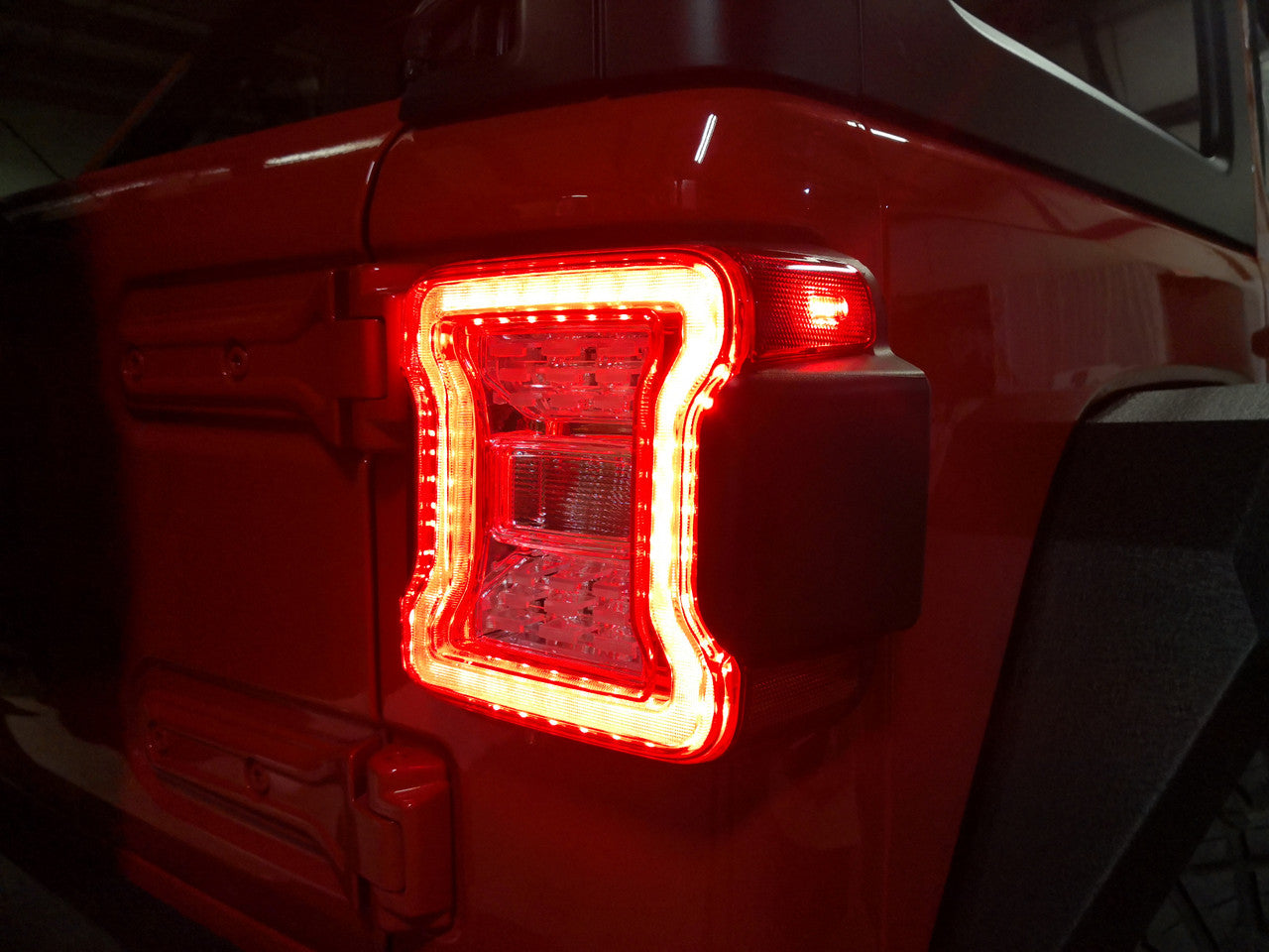 Clear LED Tail Lights for Jeep Wrangler JL 2018+ Lighting