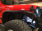 Front Aluminum Inner Fender Liners for Wrangler JL JLU JT 2018 Up - GENSSI Exterior Part