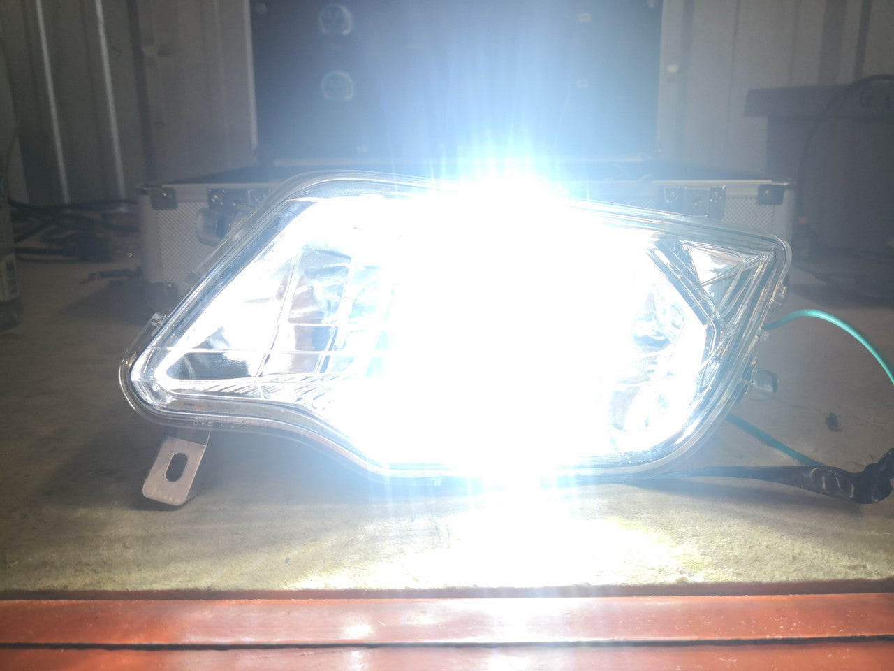 80W LED For Honda ATV 92069-0019 34901-HR3-A21 Headlight Bulbs (2 Pack) Lighting