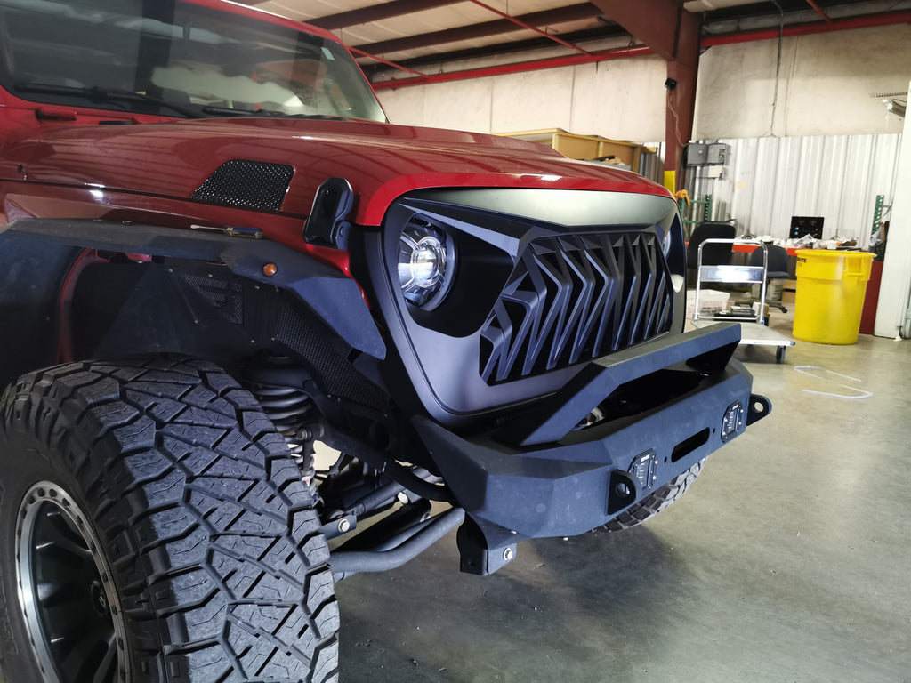 GLADIATOR WARRIOR Front Grille for Jeep Wrangler JL & Gladiator 2018+ Grille