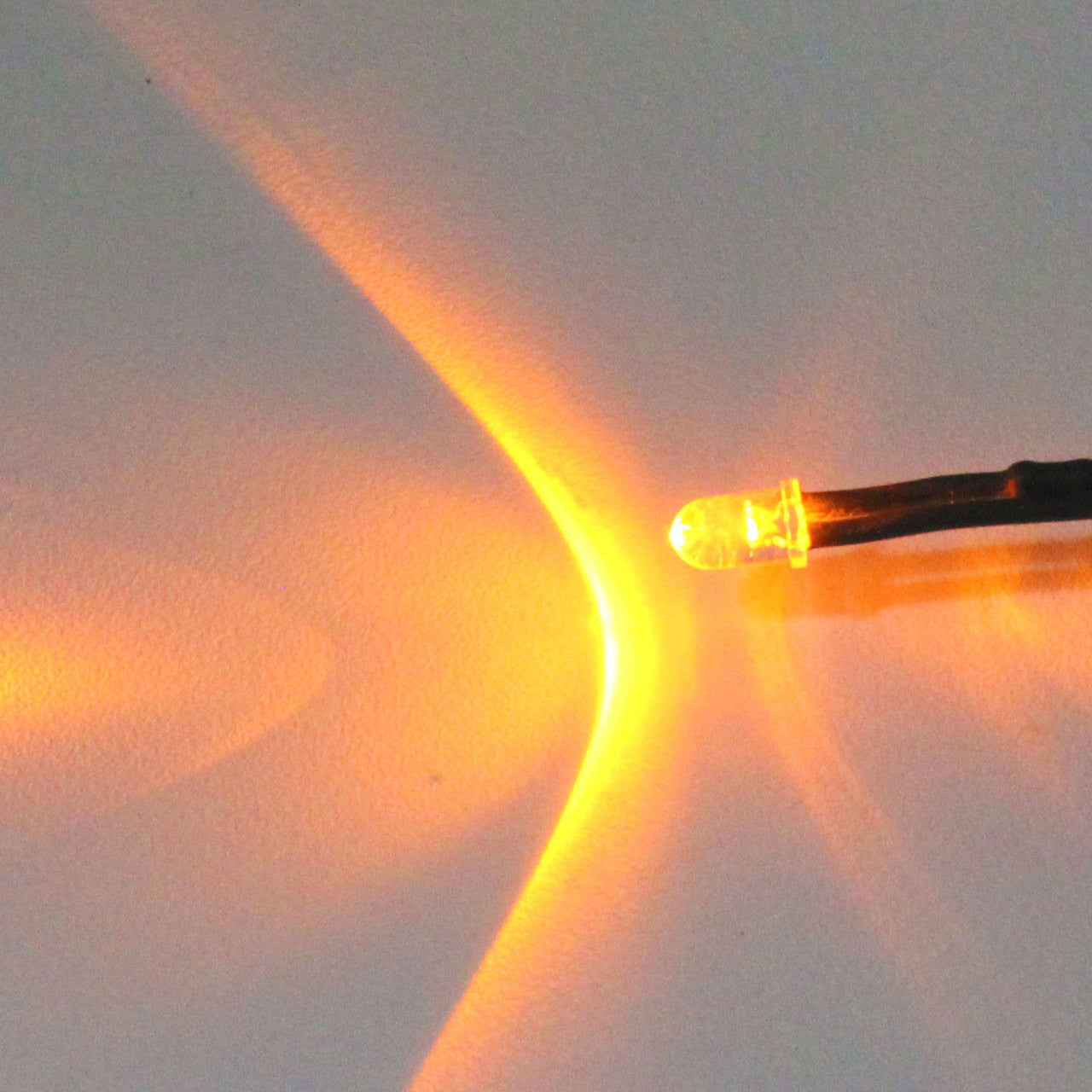 5mm Round LED Lights with 55cm Wire 12V (10 Pack) Lighting