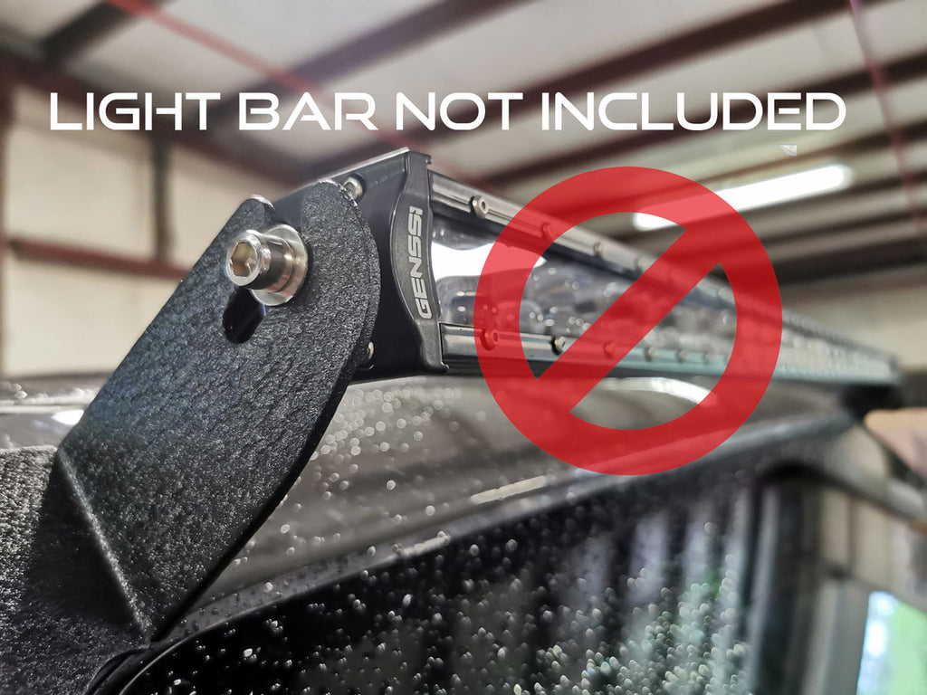 52 Inch Light Bar Bracket for Jeep Wrangler JL JLU JT Gladiator Exterior Part
