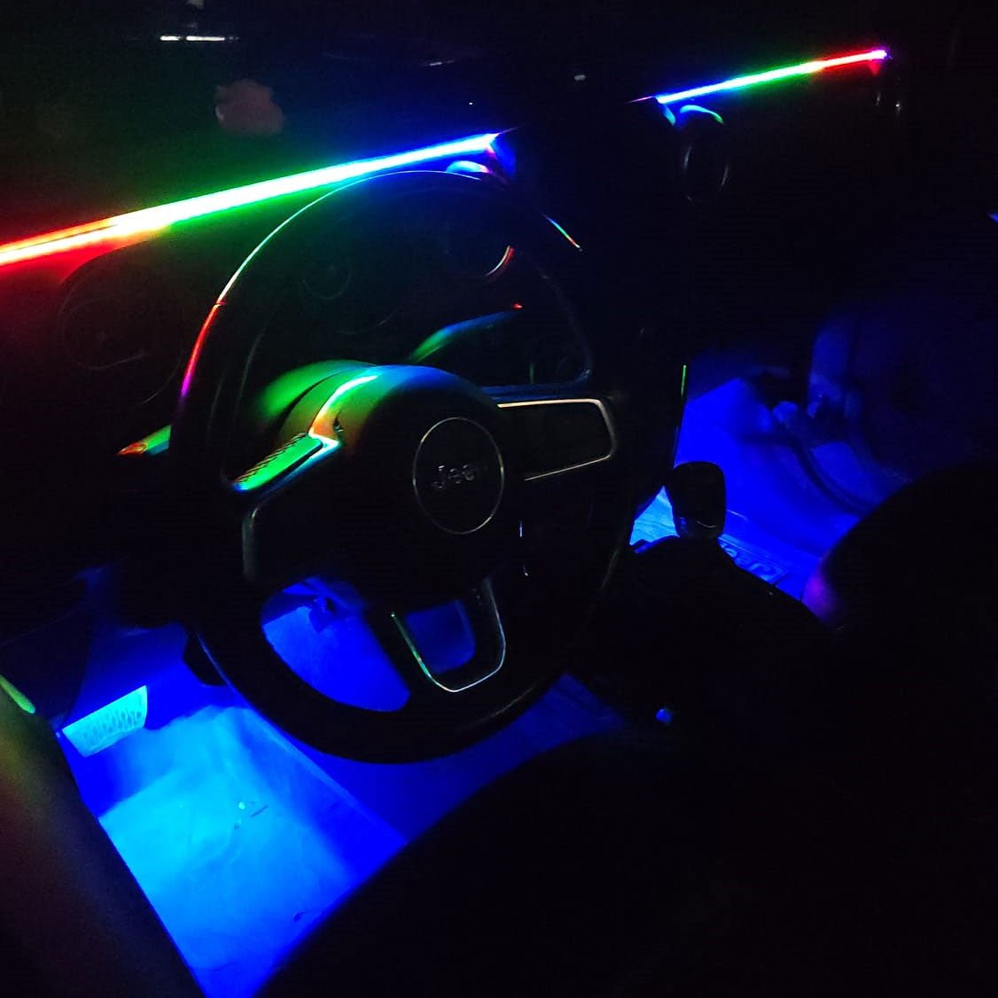 Interior Flow RGB LED Strip Kit for Jeep - GENSSI Interior Part