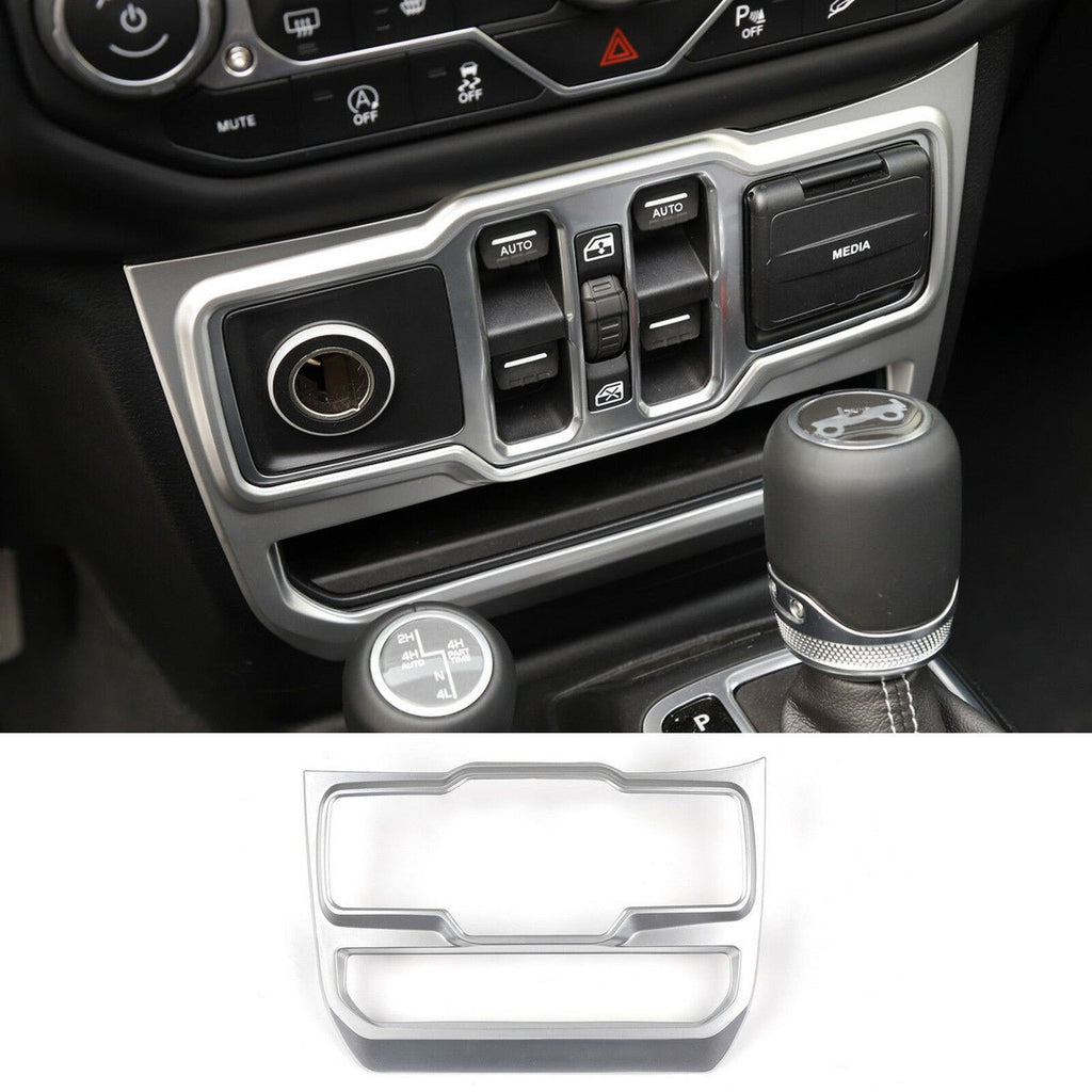 Interior Central Control Panel Cover Trim for Jeep Wrangler JL 2018 - 2023 - GENSSI Interior Part