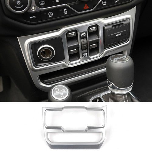 Interior Central Control Panel Cover Trim for Jeep Wrangler JL 2018 - 2023 - GENSSI Interior Part