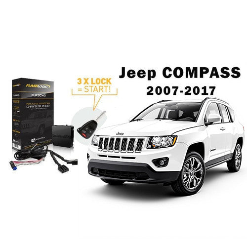 Remote Start for Jeep Compass 2007-2017 Plug and Play Electrical