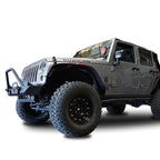 Front Transformer Seventeen Bumper w/Bull Bar for Wrangler 2007 - 2018 - GENSSI Bumper