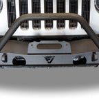 Front Transformer Seventeen Bumper w/Bull Bar for Wrangler 2007 - 2018 - GENSSI Bumper
