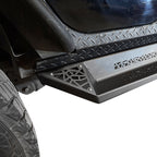 AGGRESSOR Side Steps Rail Steps Rock Sliders 2007 - 2018 Jeep Wrangler 4dr - GENSSI Exterior Part