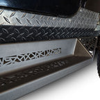 AGGRESSOR Side Steps Rail Steps Rock Sliders 2007 - 2018 Jeep Wrangler 4dr - GENSSI Exterior Part