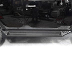 AGGRESSOR Side Steps Rail Steps Rock Sliders 2007 - 2018 Jeep Wrangler 2dr - GENSSI Exterior Part