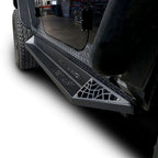 AGGRESSOR Side Steps Rail Steps Rock Sliders 2007 - 2018 Jeep Wrangler 4dr - GENSSI Exterior Part