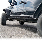 Tube Side Steps Rail Steps Rock Sliders 2007 - 2018 Jeep Wrangler 4dr - GENSSI Exterior Part
