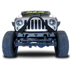 Front Transformer Nineteen Bumper w/Bull Bar for Wrangler 2007-2018 Bumper