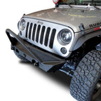 Front Transformer Nineteen Bumper w/Bull Bar for Wrangler 2007-2018 Bumper