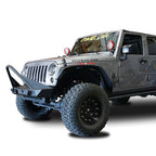 Front Transformer Nineteen Bumper w/Bull Bar for Wrangler 2007-2018 Bumper