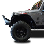 Front Transformer Nineteen Bumper w/Bull Bar for Wrangler 2007-2018 Bumper