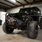 Front Transformer Nineteen Bumper w/Bull Bar for Wrangler 2007-2018 Bumper