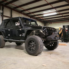 Front Transformer Nineteen Bumper w/Bull Bar for Wrangler 2007-2018 Bumper