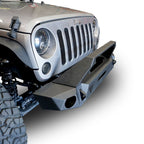 Front Transformer Seven Bumper w/Bull Bar for Wrangler 2007 - 2018 - GENSSI Bumper