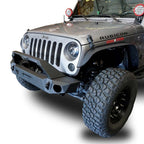 Front Transformer Seven Bumper w/Bull Bar for Wrangler 2007 - 2018 - GENSSI Bumper