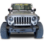 Front Transformer Seven Bumper w/Bull Bar for Wrangler 2007-2018 Bumper