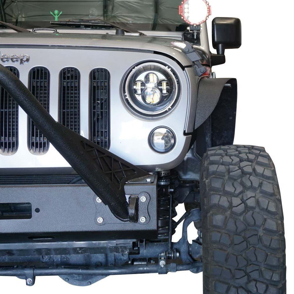 Front Transformer Twenty-Six Bumper w/Bull Bar for Wrangler 2007-2018 Bumper