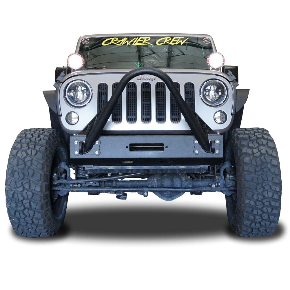Front Transformer Twenty-Six Bumper w/Bull Bar for Wrangler 2007-2018 Bumper