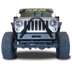 Front Transformer Twenty-Six Bumper w/Bull Bar for Wrangler 2007-2018 Bumper