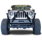 Front Transformer Twenty-Six Bumper w/Bull Bar for Wrangler 2007-2018 Default Title Bumper