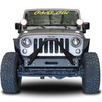 Front Transformer Twenty-Six Bumper w/Bull Bar for Wrangler 2007-2018 Bumper