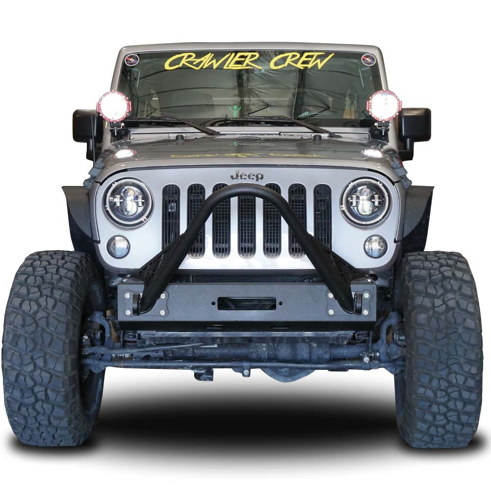 Front Transformer Twenty-Six Bumper w/Bull Bar for Wrangler 2007-2018 Bumper