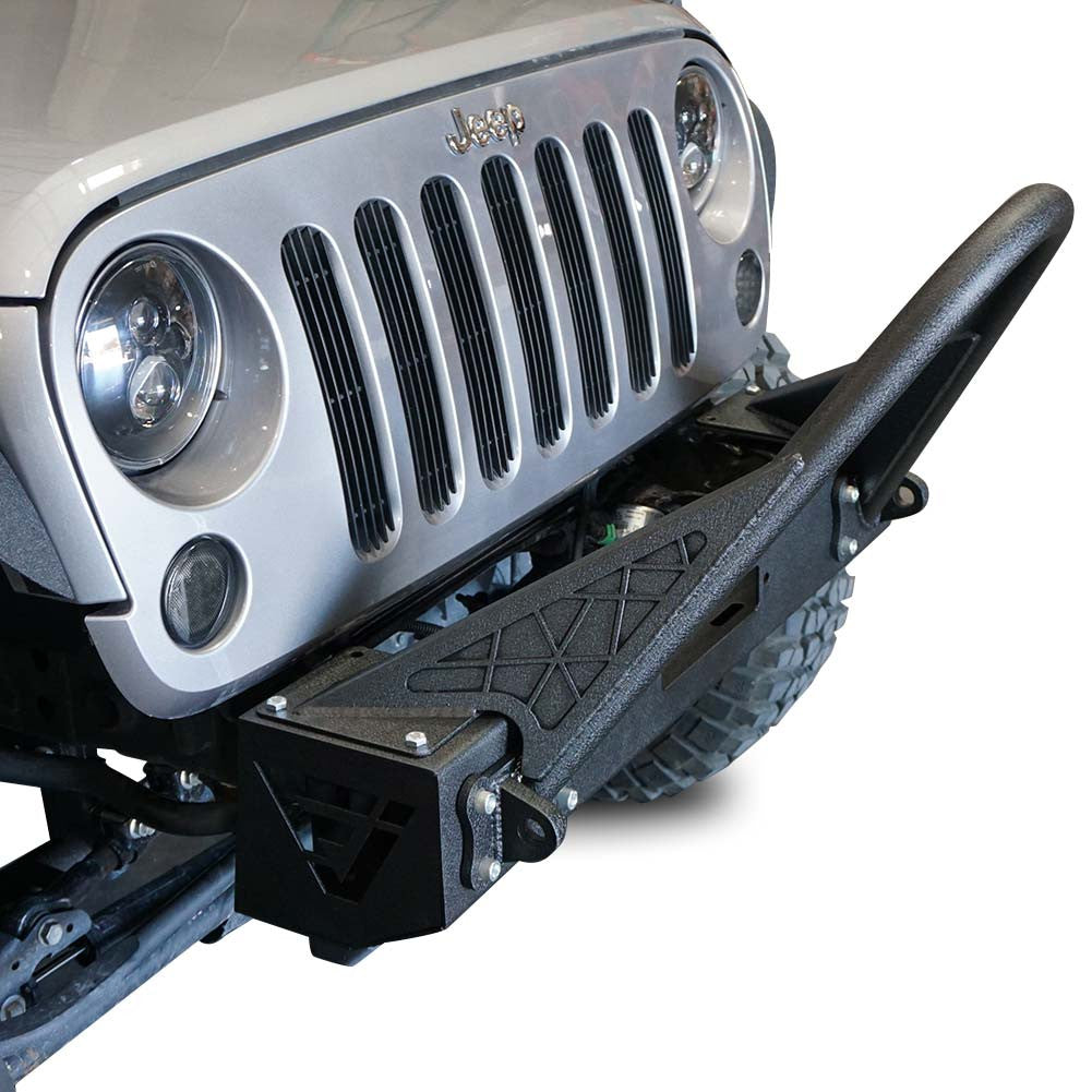 Front Transformer Twenty-Six Bumper w/Bull Bar for Wrangler 2007-2018 Bumper