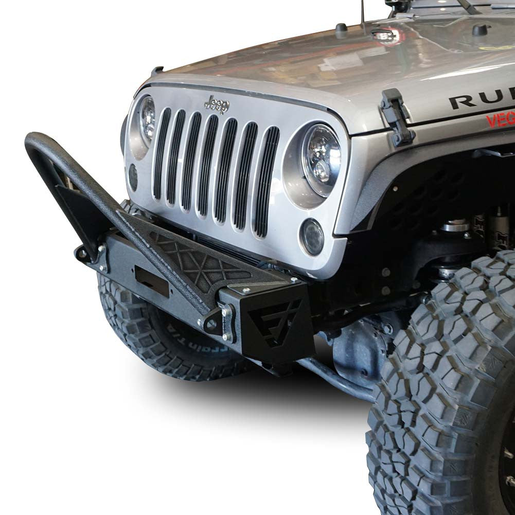 Front Transformer Twenty-Six Bumper w/Bull Bar for Wrangler 2007-2018 Bumper