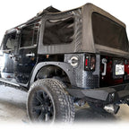 JF Steel Fender Delete Kit for Wrangler JK 2007 - 2018 - GENSSI Exterior Part