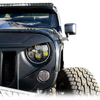 JF Steel Fender Delete Kit for Wrangler JK 2007 - 2018 - GENSSI Exterior Part