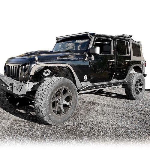 JF Steel Fender Delete Kit for Wrangler JK 2007-2018 Exterior Part