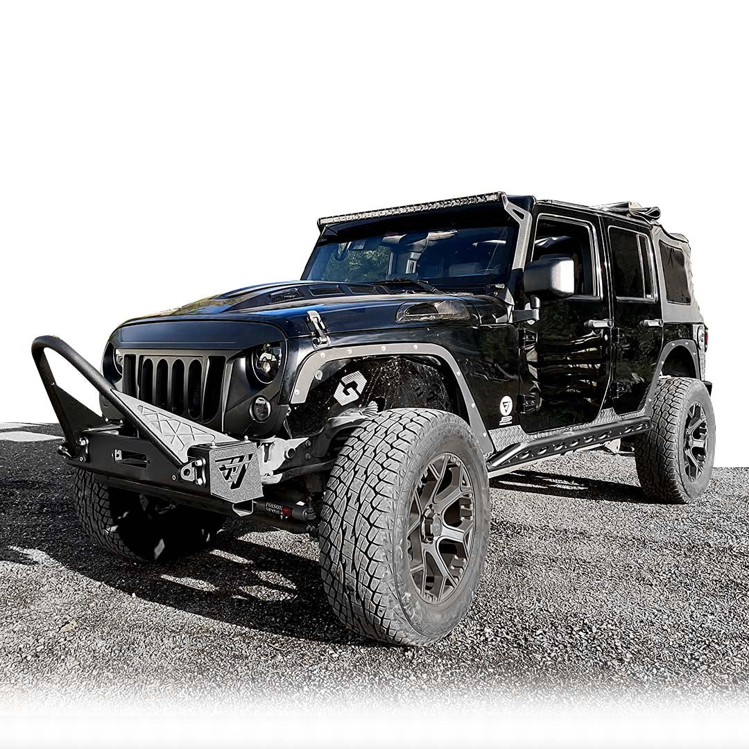 JF Steel Fender Delete Kit for Wrangler JK 2007-2018 Exterior Part
