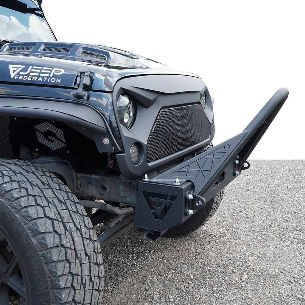 AGGRESSOR Mesh ABS Aggressive Style Grille For Jeep Wrangler JK 2007-2017 Grille