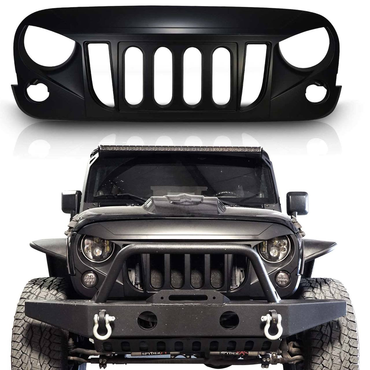ARES Monster Grille for Wrangler JK 2007-2018 Grille
