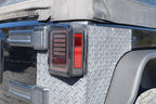 3D Hologram Smoked LED Tail Lights for Wrangler JK 2007 - 2018 - GENSSI Lighting